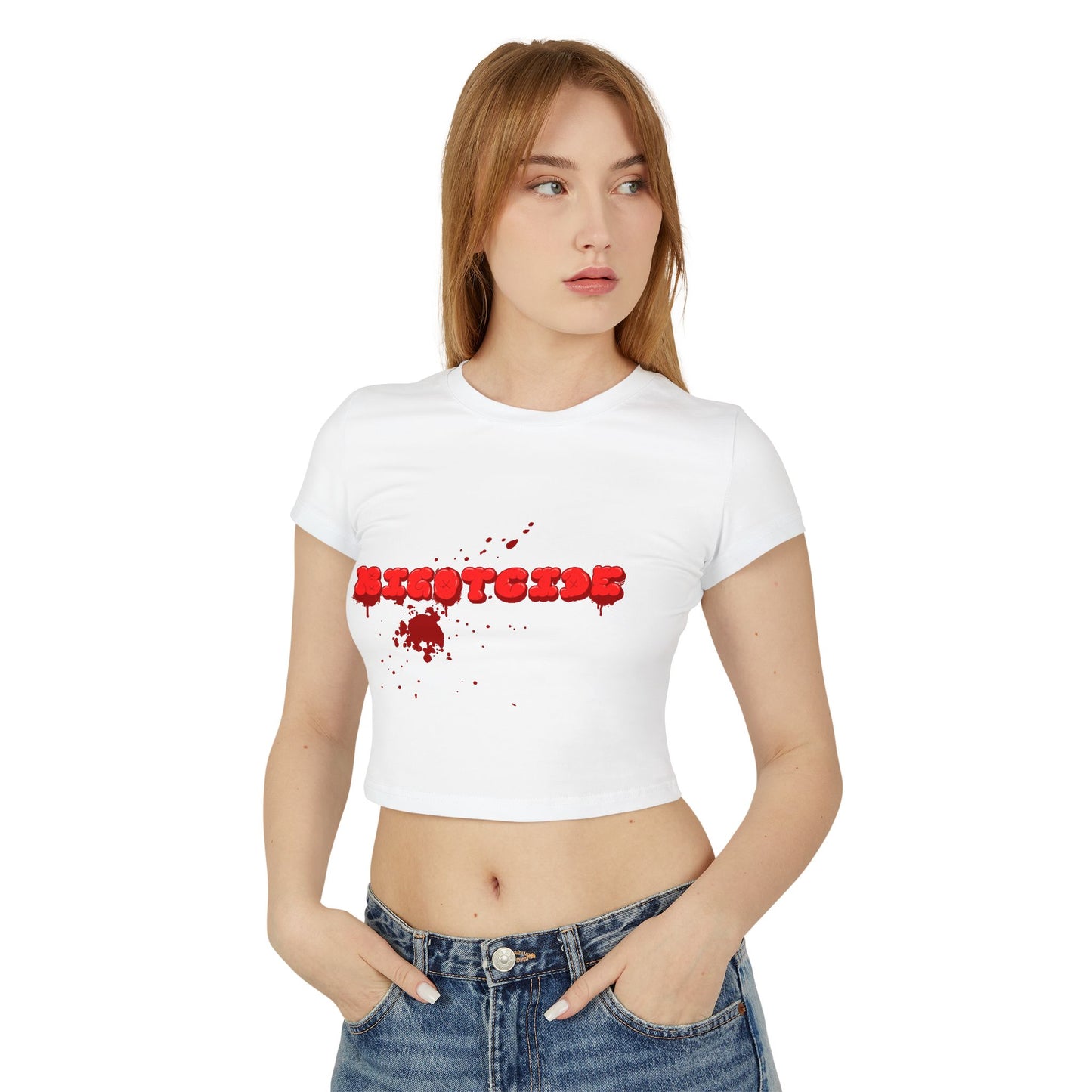 Bloody Bigotcide Graphic Baby Tee