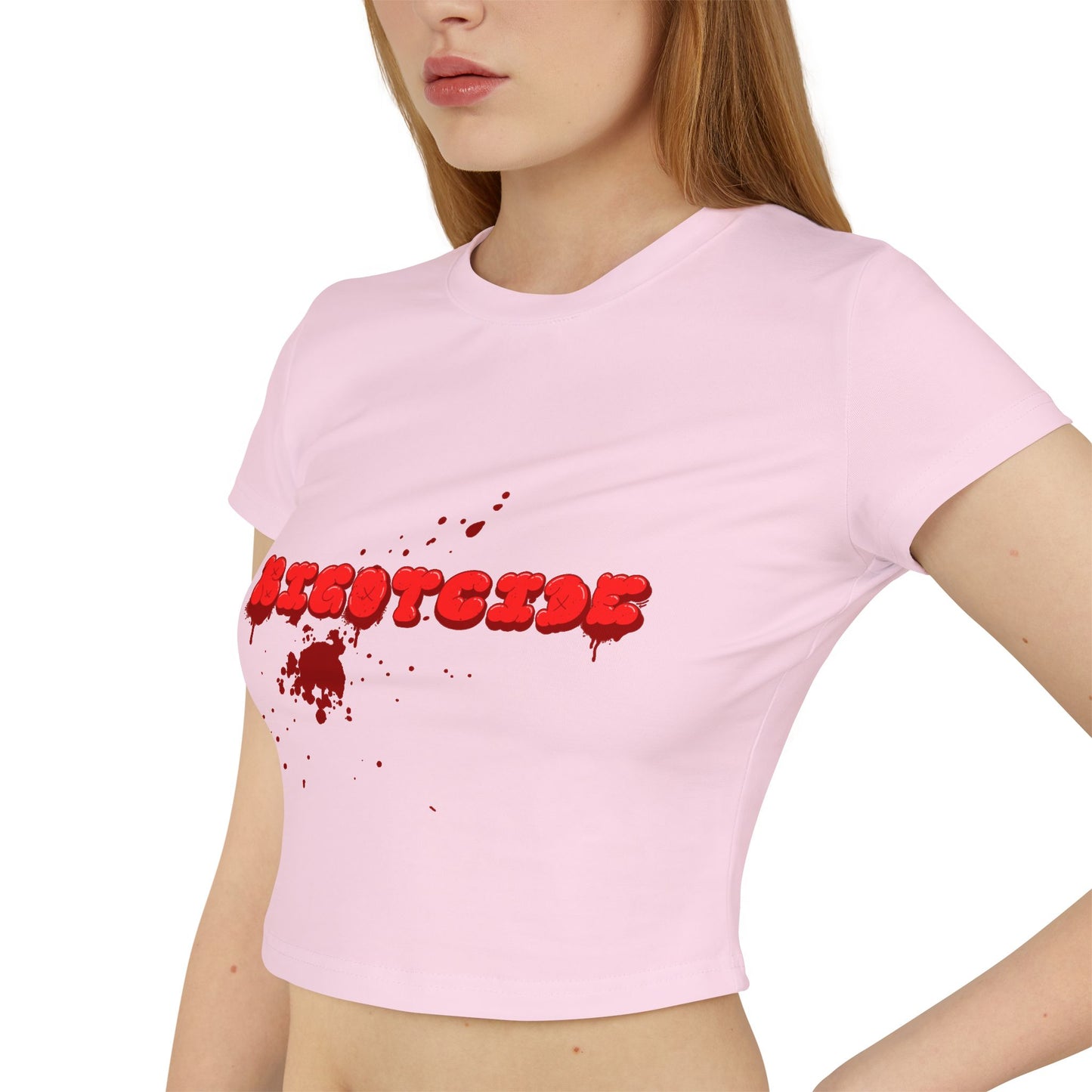 Bloody Bigotcide Graphic Baby Tee