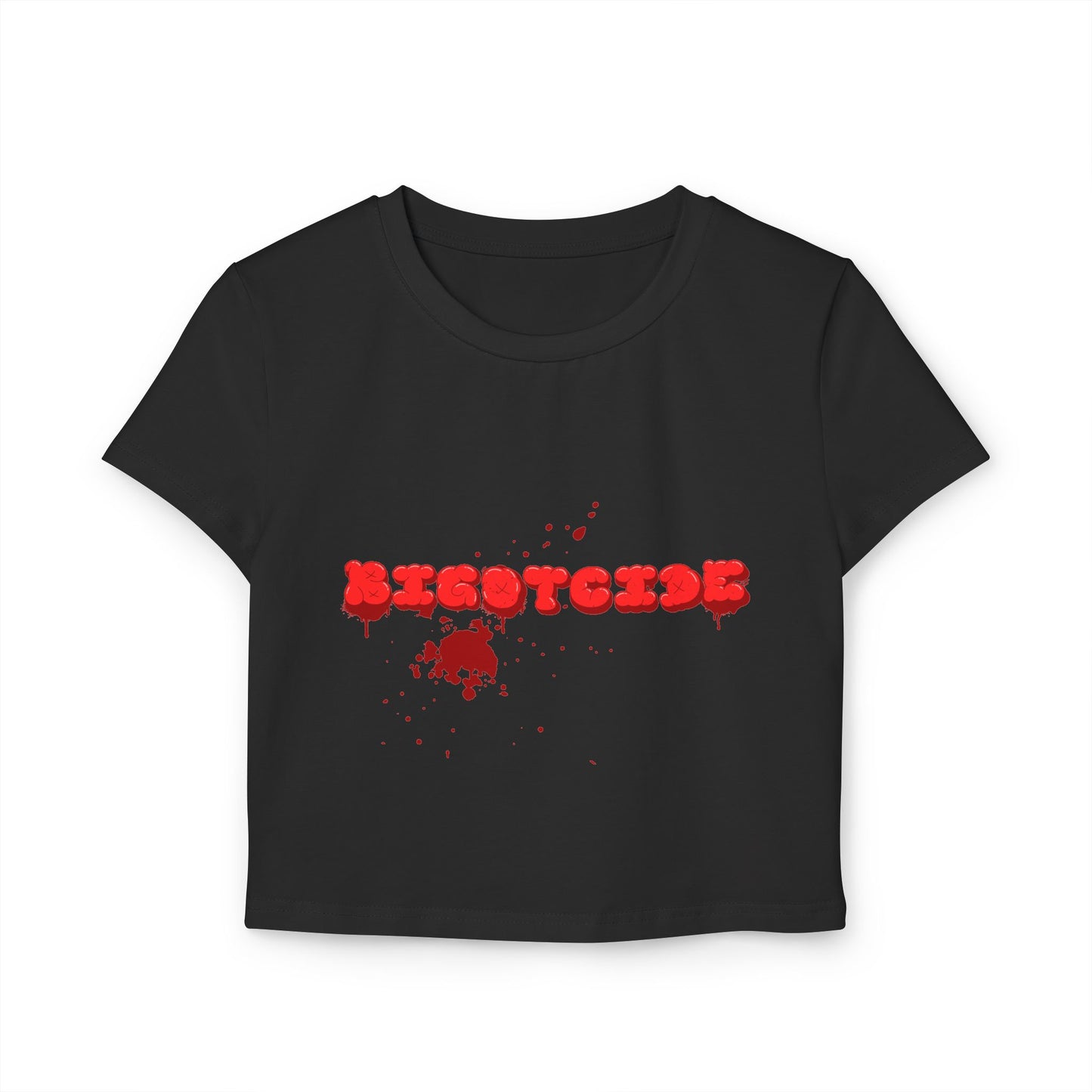 Bloody Bigotcide Graphic Baby Tee