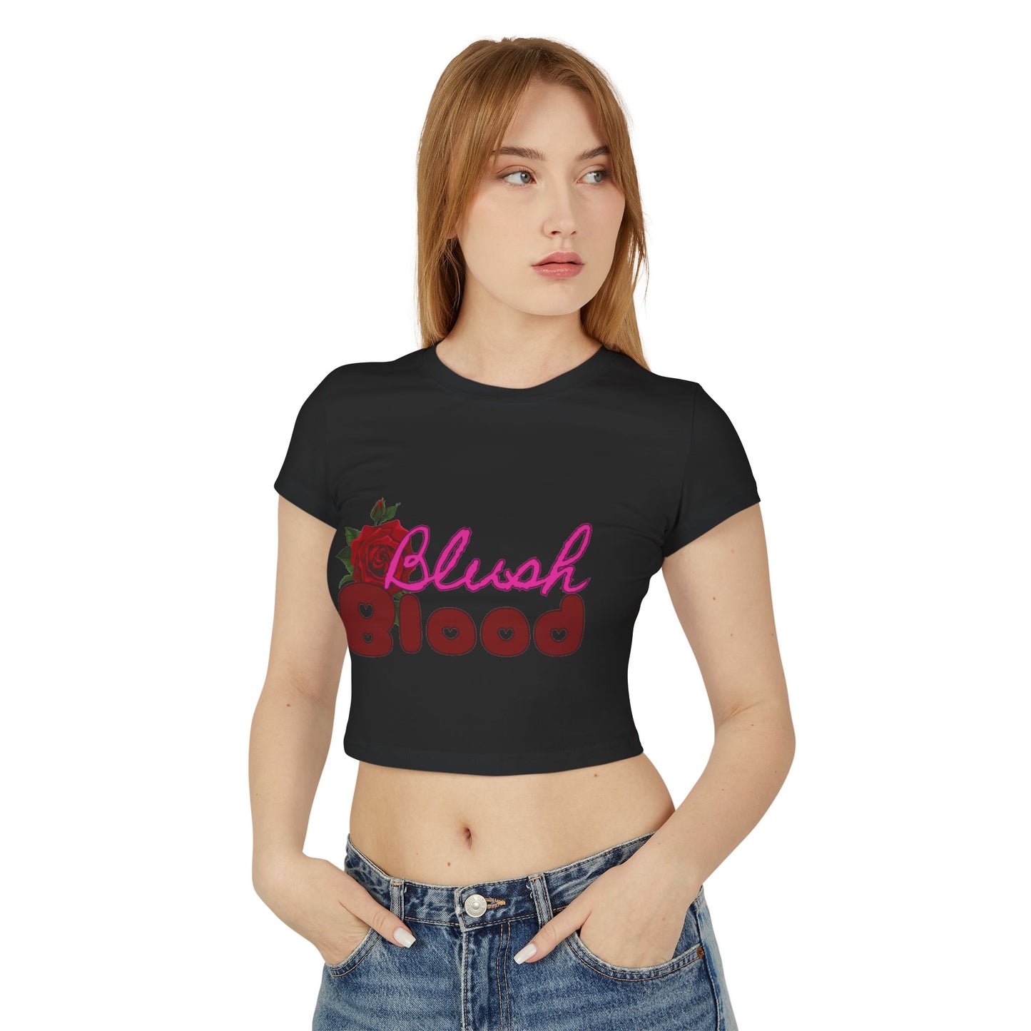 Blush and Blood Graphic Baby Tee