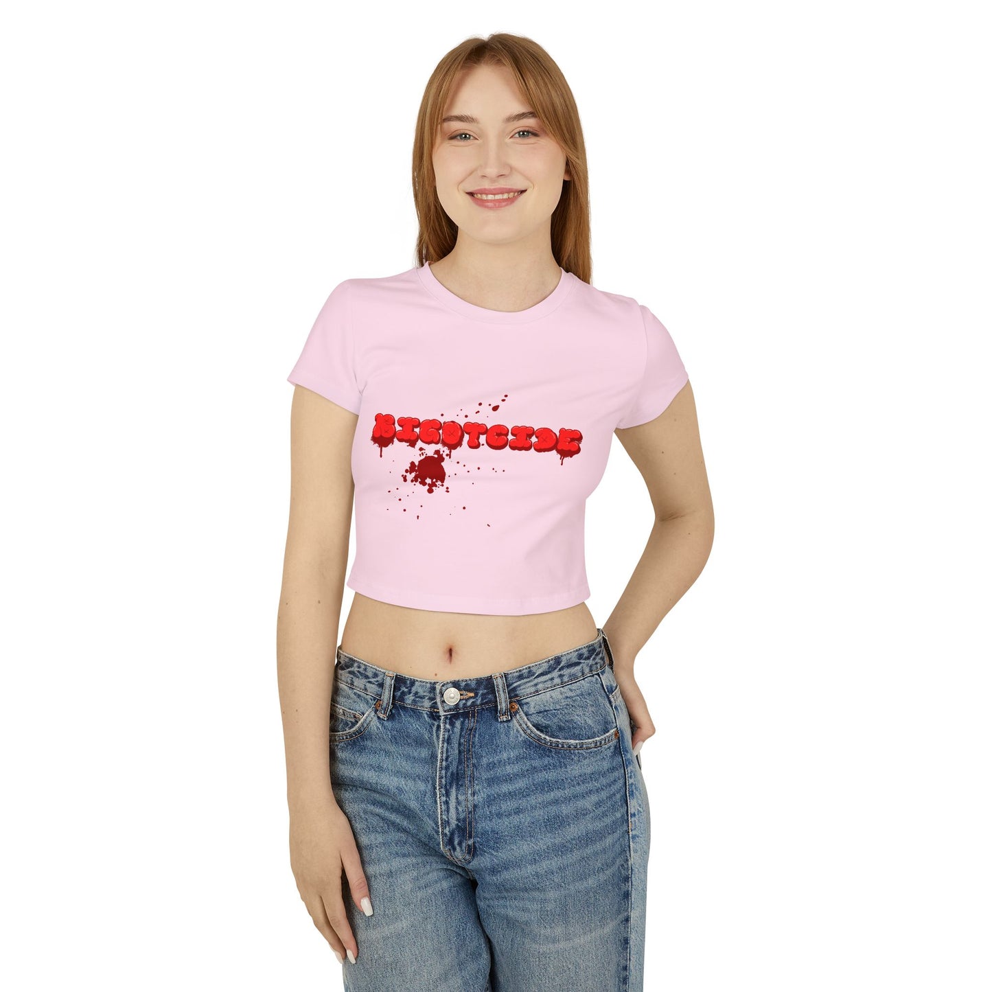Bloody Bigotcide Graphic Baby Tee