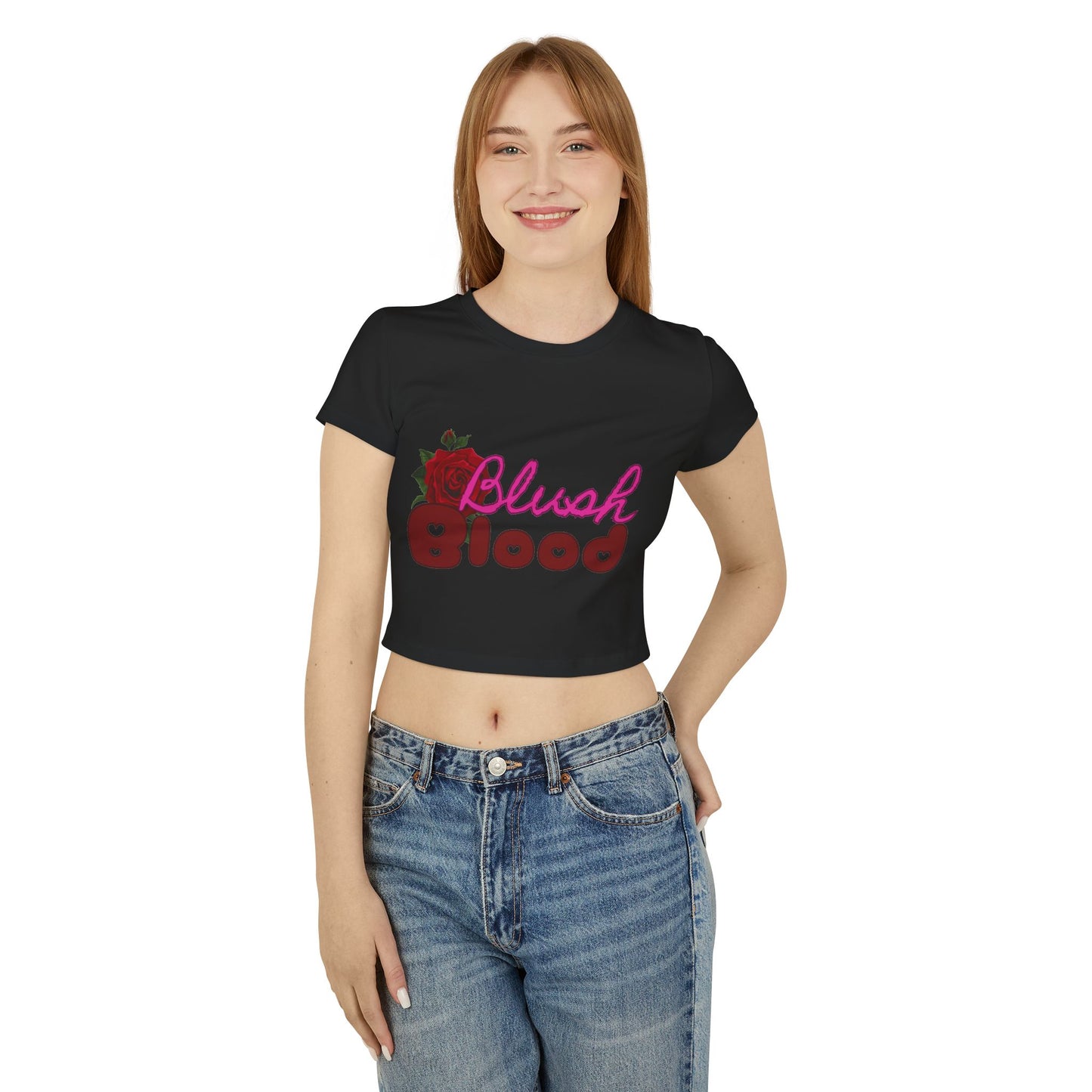 Blush and Blood Graphic Baby Tee