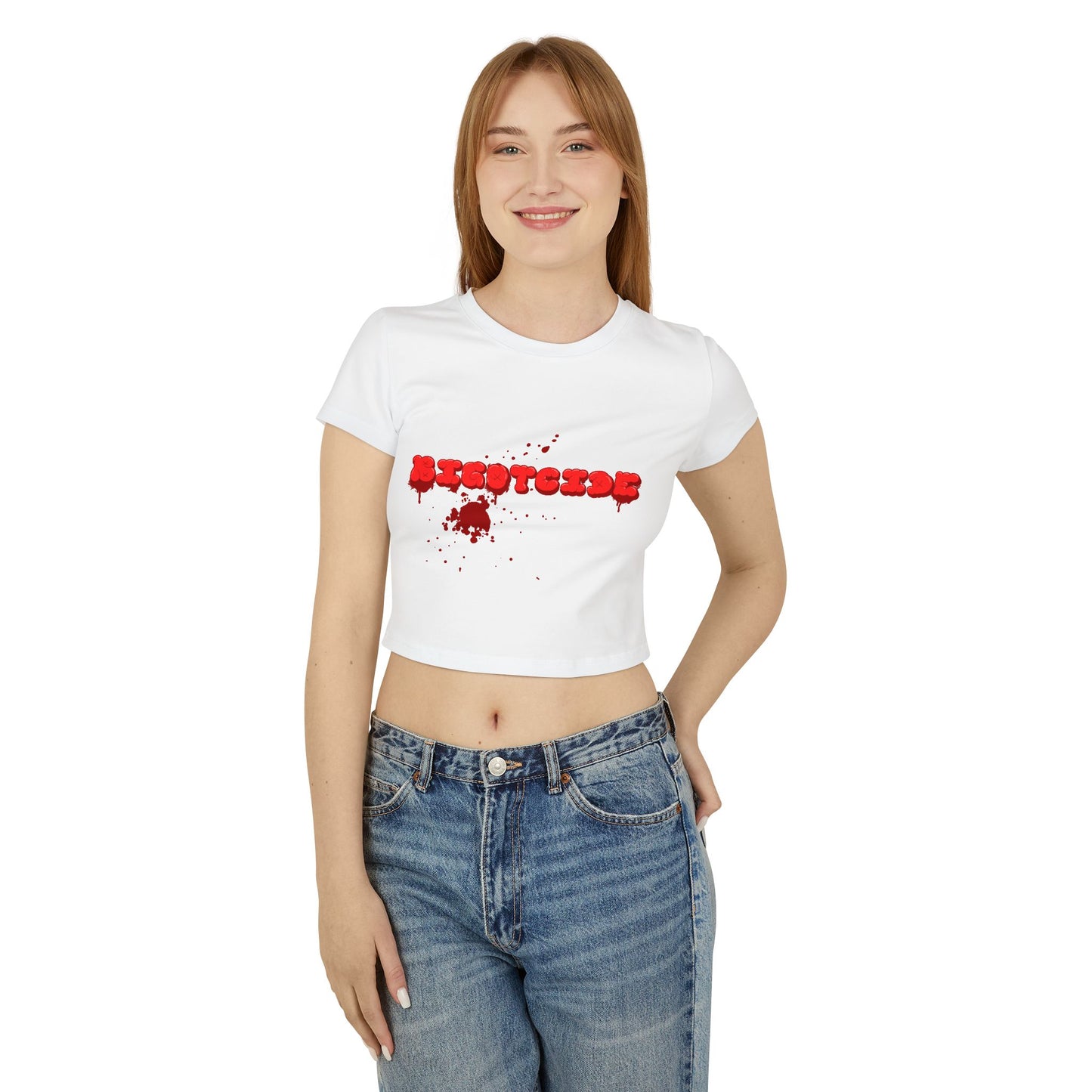 Bloody Bigotcide Graphic Baby Tee