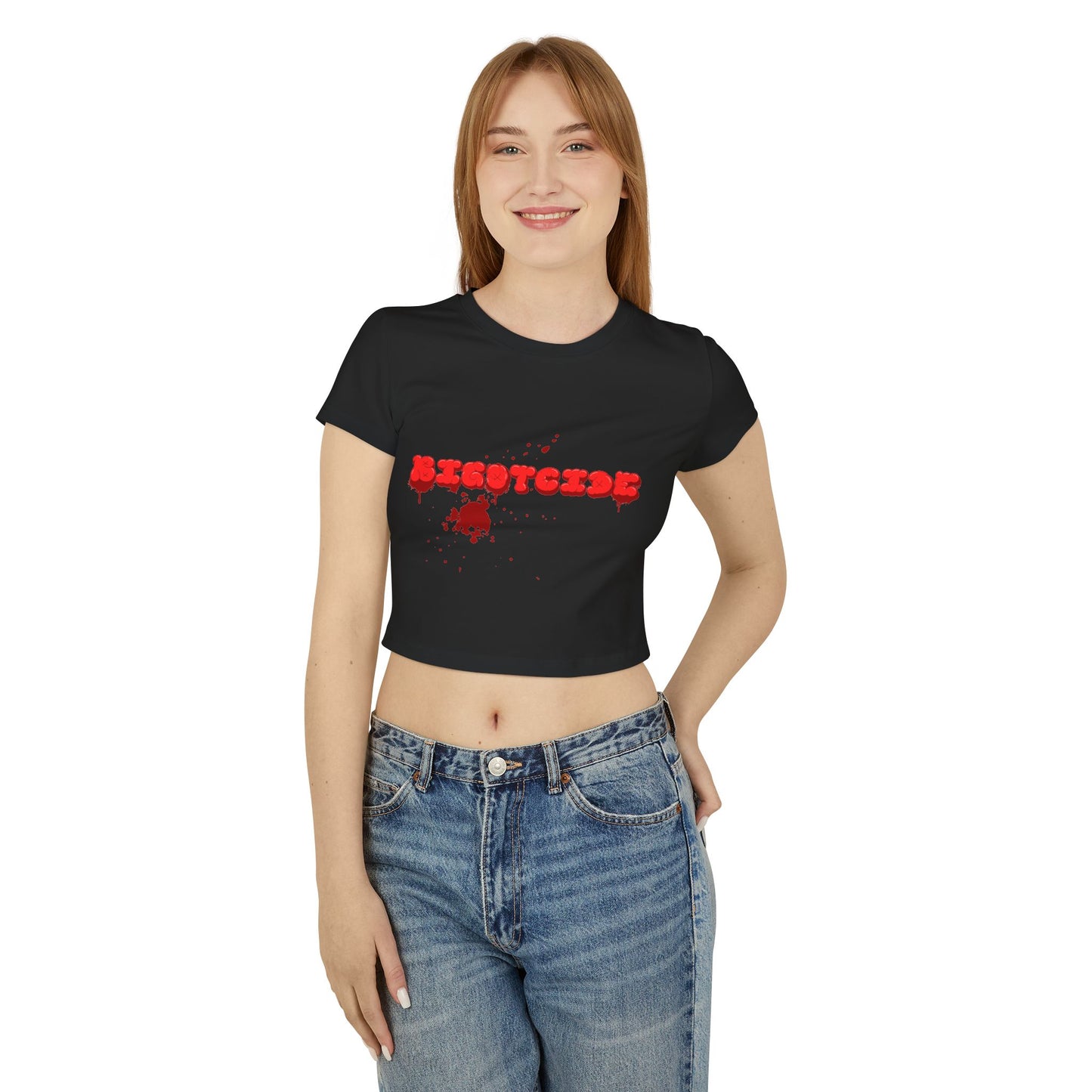 Bloody Bigotcide Graphic Baby Tee