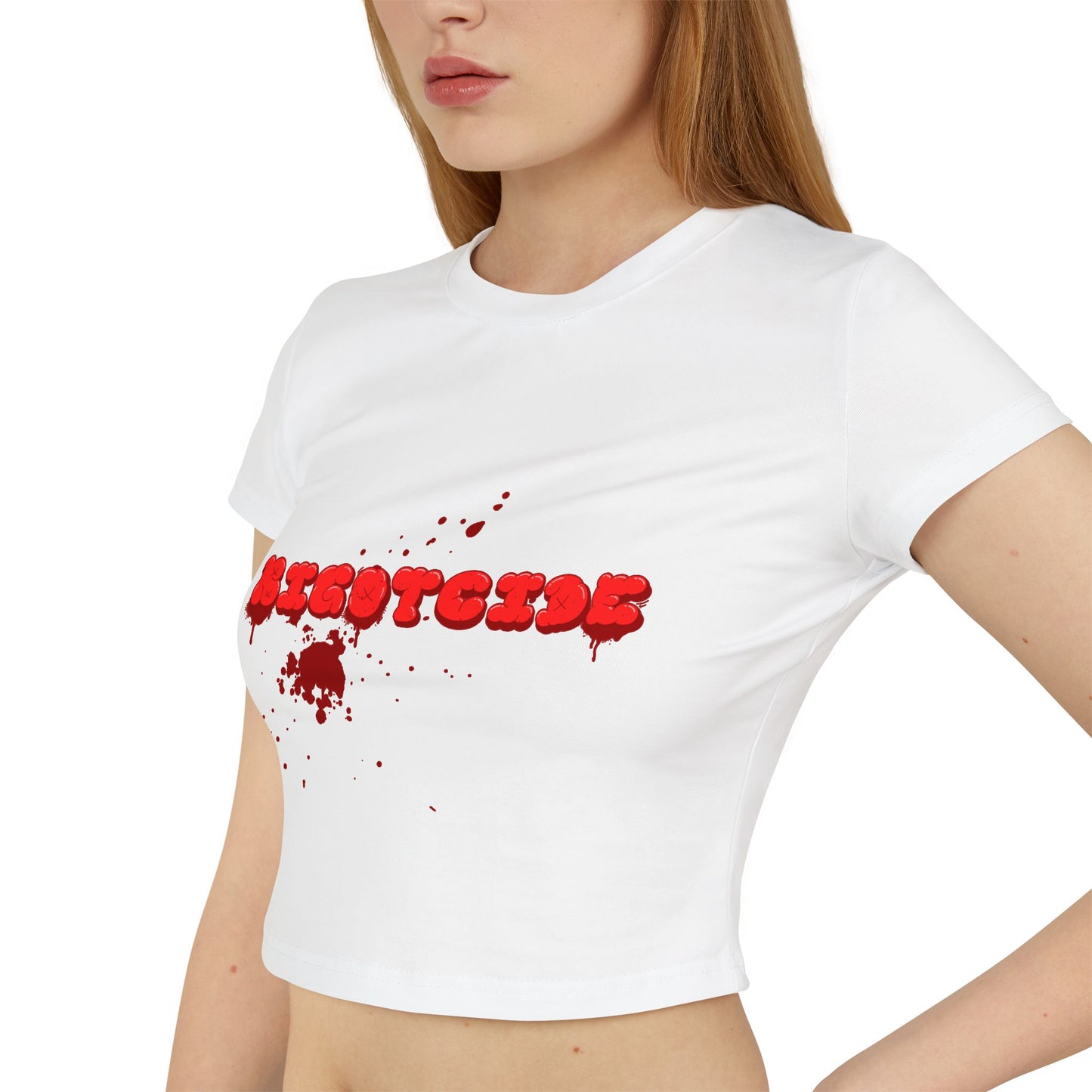 Bloody Bigotcide Graphic Baby Tee
