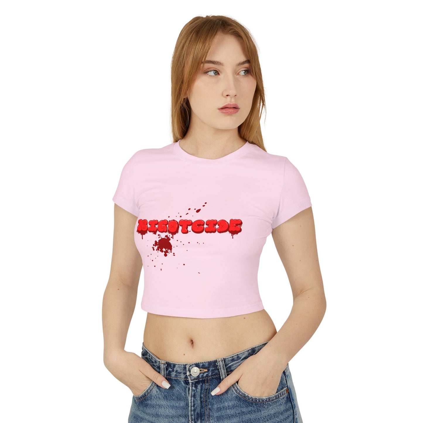 Bloody Bigotcide Graphic Baby Tee