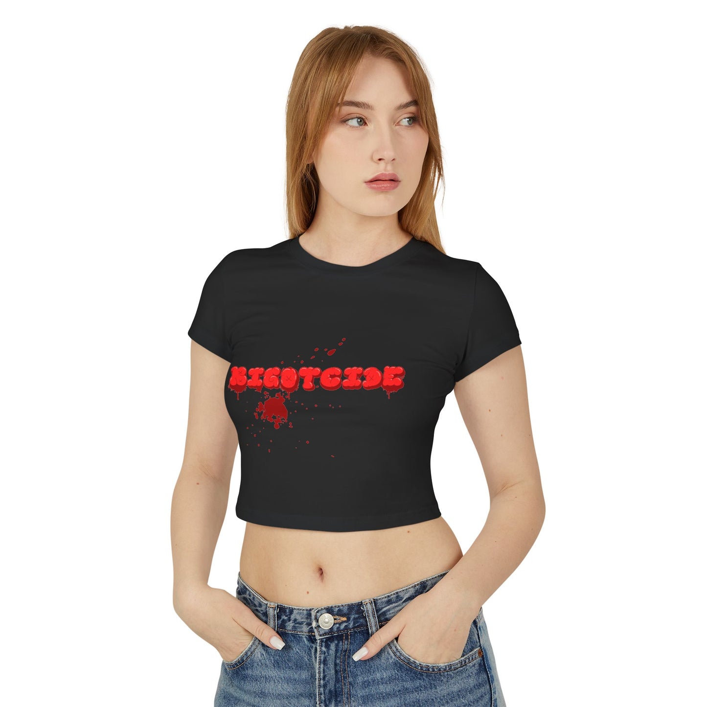 Bloody Bigotcide Graphic Baby Tee