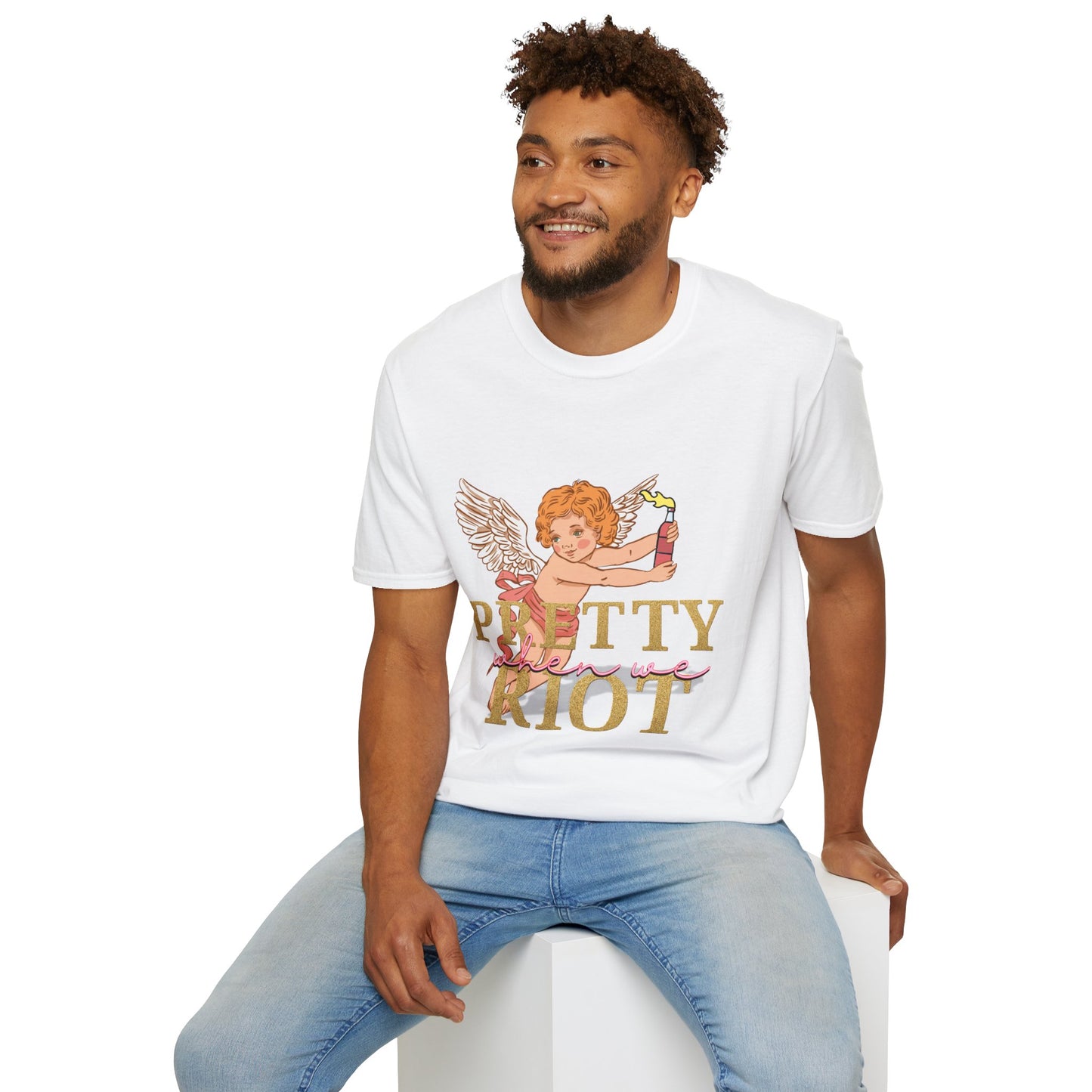 Pretty When We Riot Graphic T-Shirt