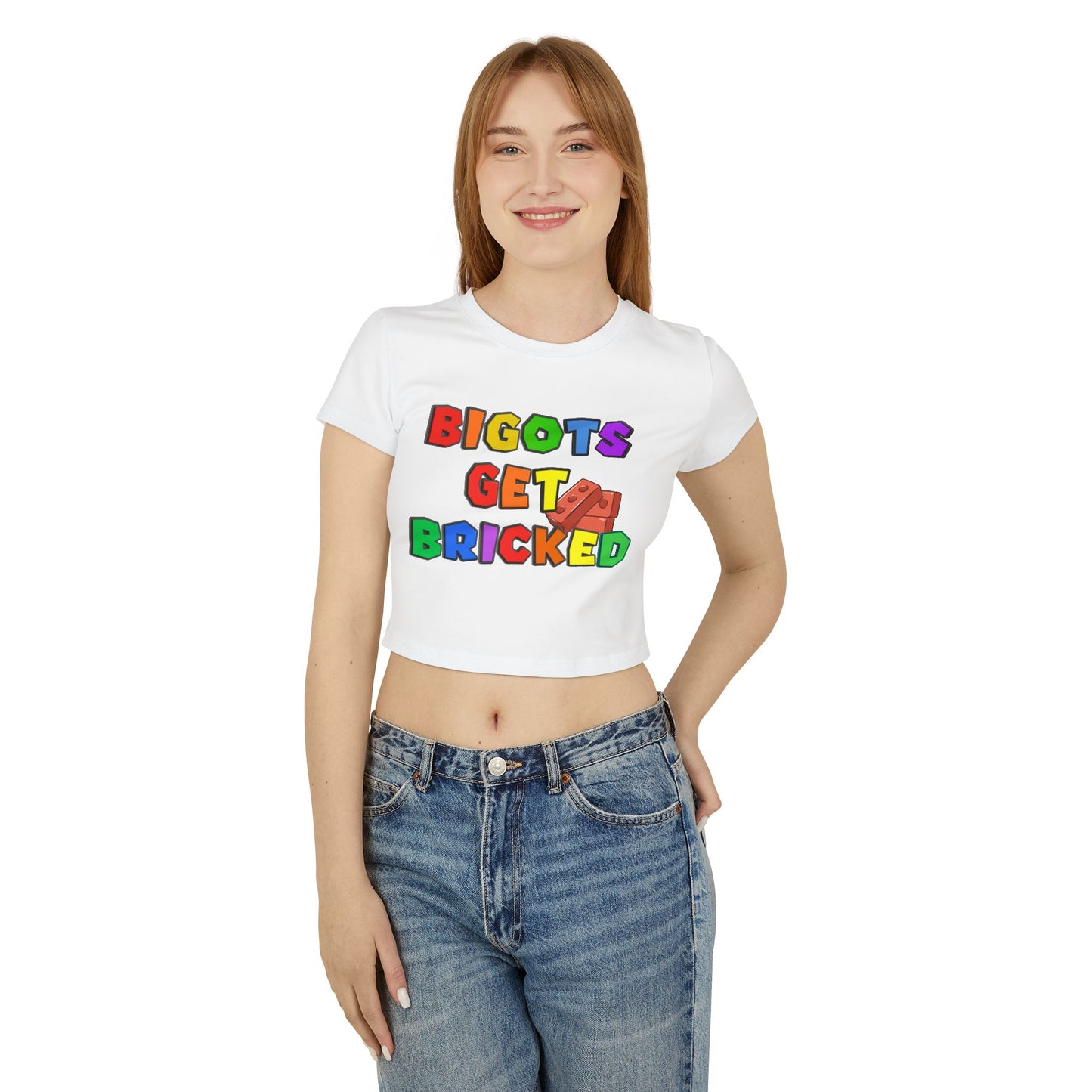 Bigots Get Bricked Baby Tee