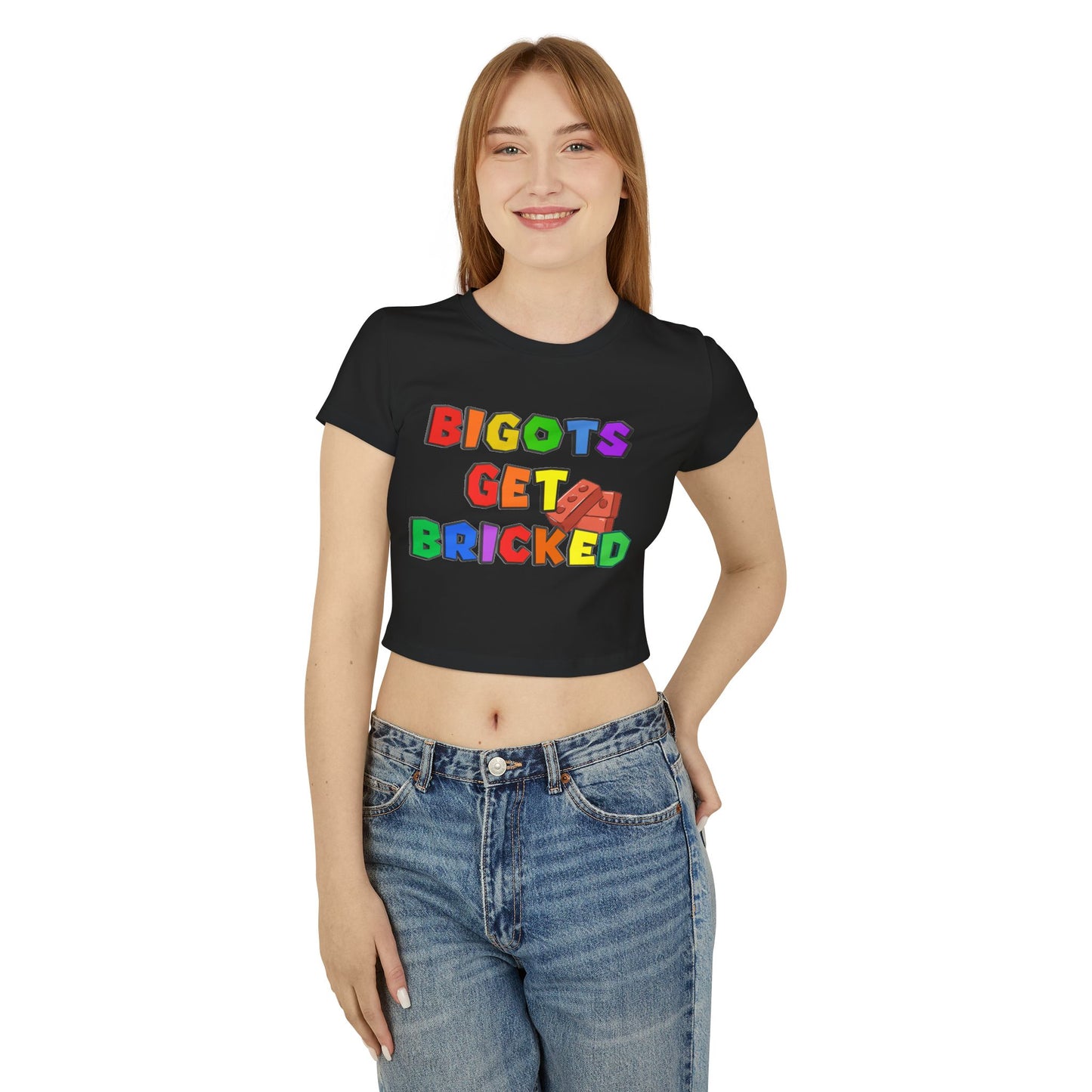 Bigots Get Bricked Baby Tee