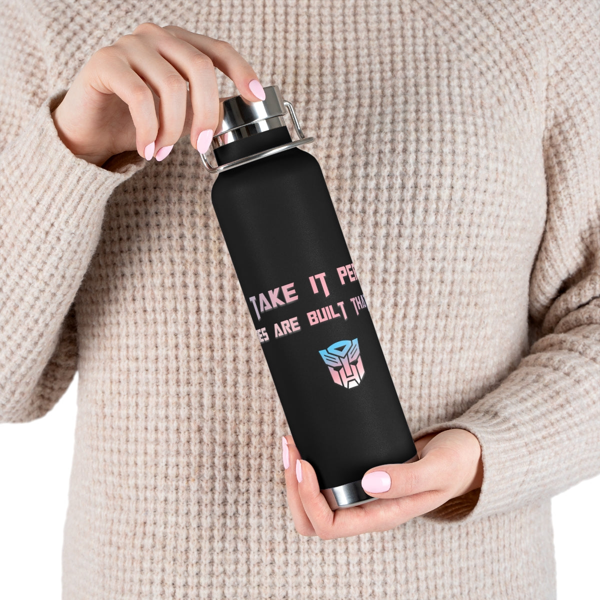 Bad Bitch Copper Vacuum Insulated Bottle, 22oz