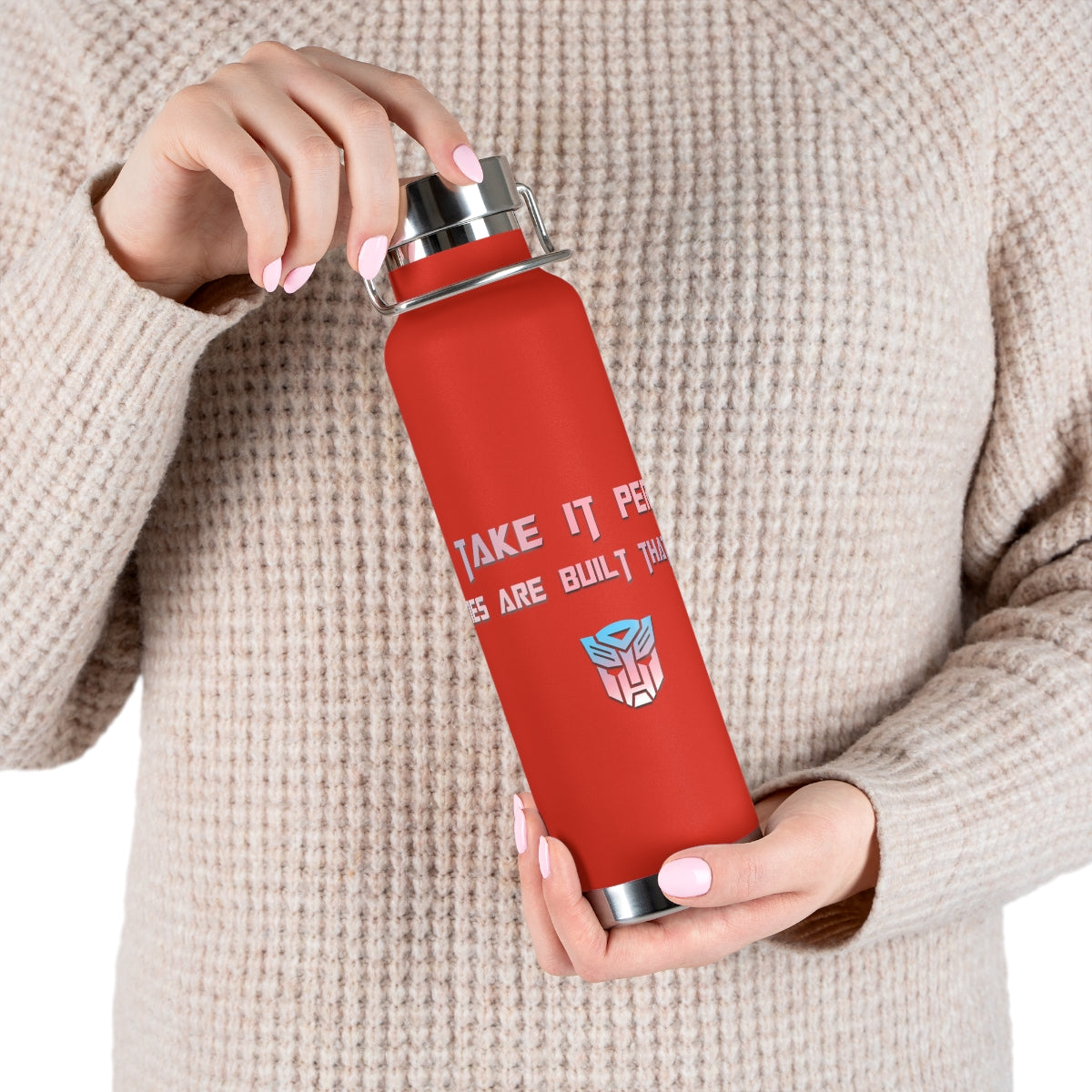 Bad Bitch Copper Vacuum Insulated Bottle, 22oz