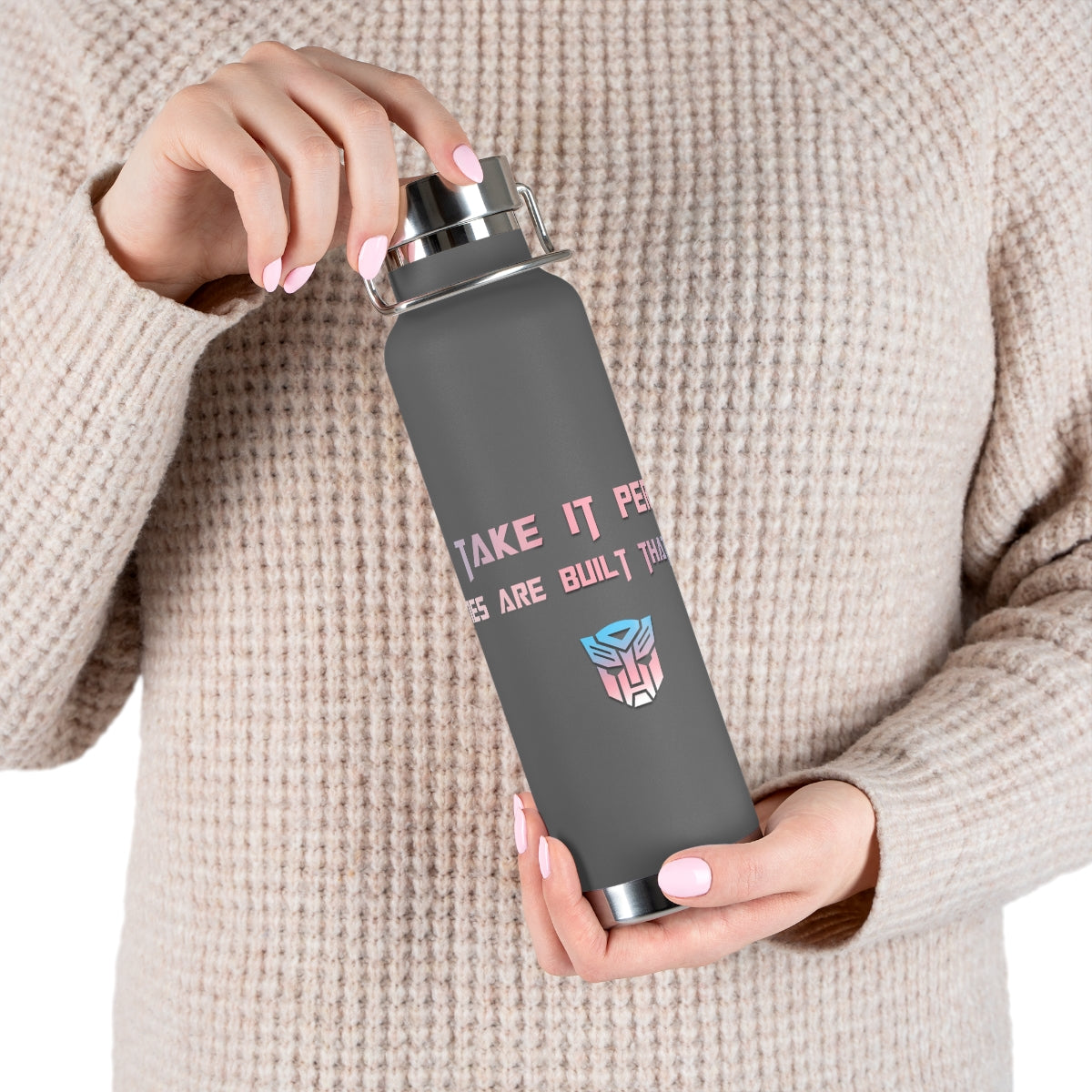 Bad Bitch Copper Vacuum Insulated Bottle, 22oz