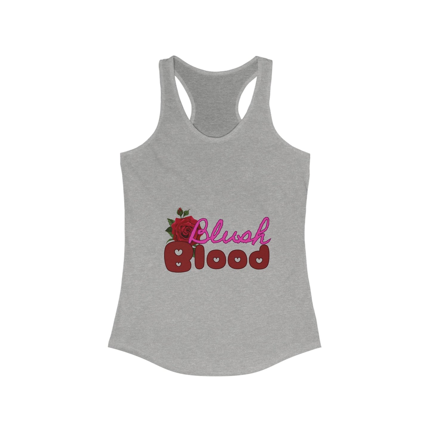 Blush Blood Racerback Tank Top