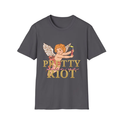 Pretty When We Riot Graphic T-Shirt