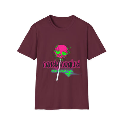 Candy Coated Skull Graphic T-Shirt