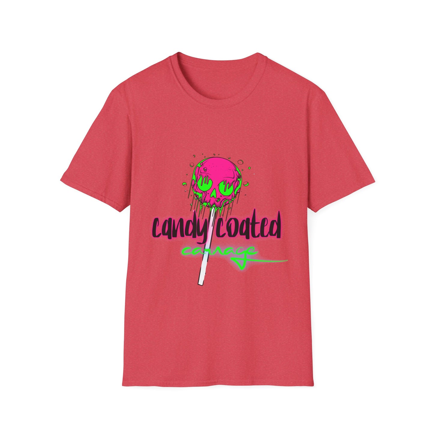 Candy Coated Skull Graphic T-Shirt