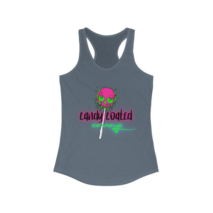 Candy Coated Skull Racerback Tank