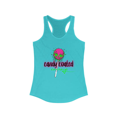 Candy Coated Skull Racerback Tank
