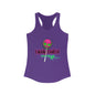 Candy Coated Skull Racerback Tank