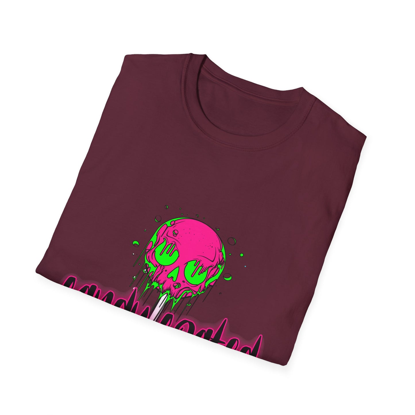 Candy Coated Skull Graphic T-Shirt