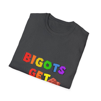 Bigots Get Bricked Graphic T-Shirt