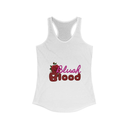 Blush Blood Racerback Tank Top