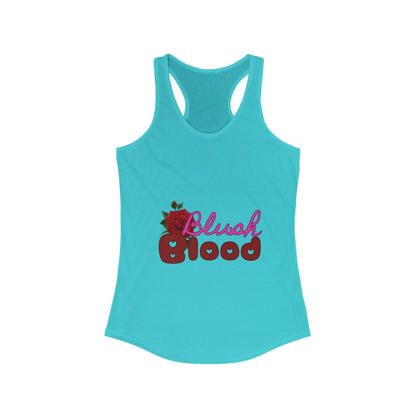 Blush Blood Racerback Tank Top