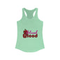 Blush Blood Racerback Tank Top