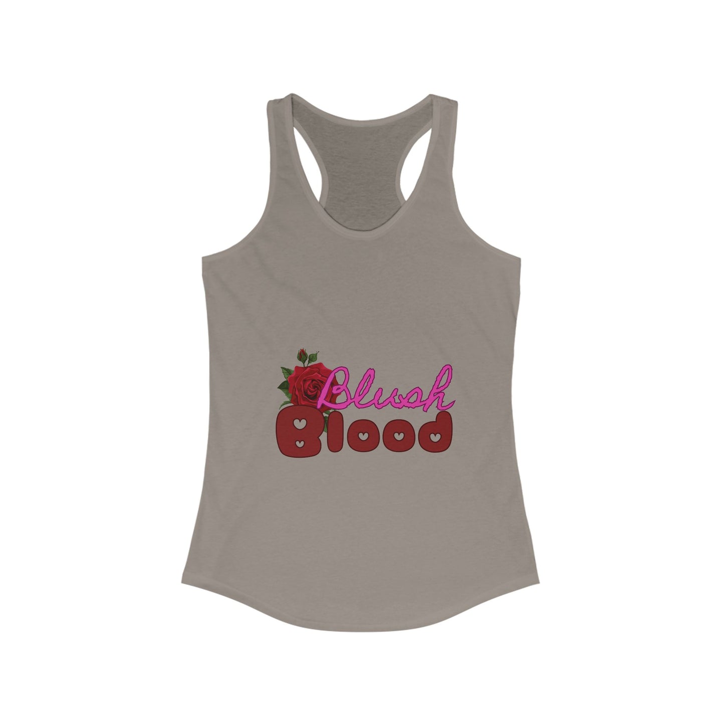 Blush Blood Racerback Tank Top