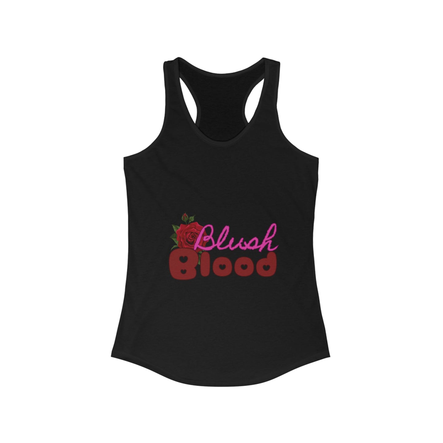 Blush Blood Racerback Tank Top