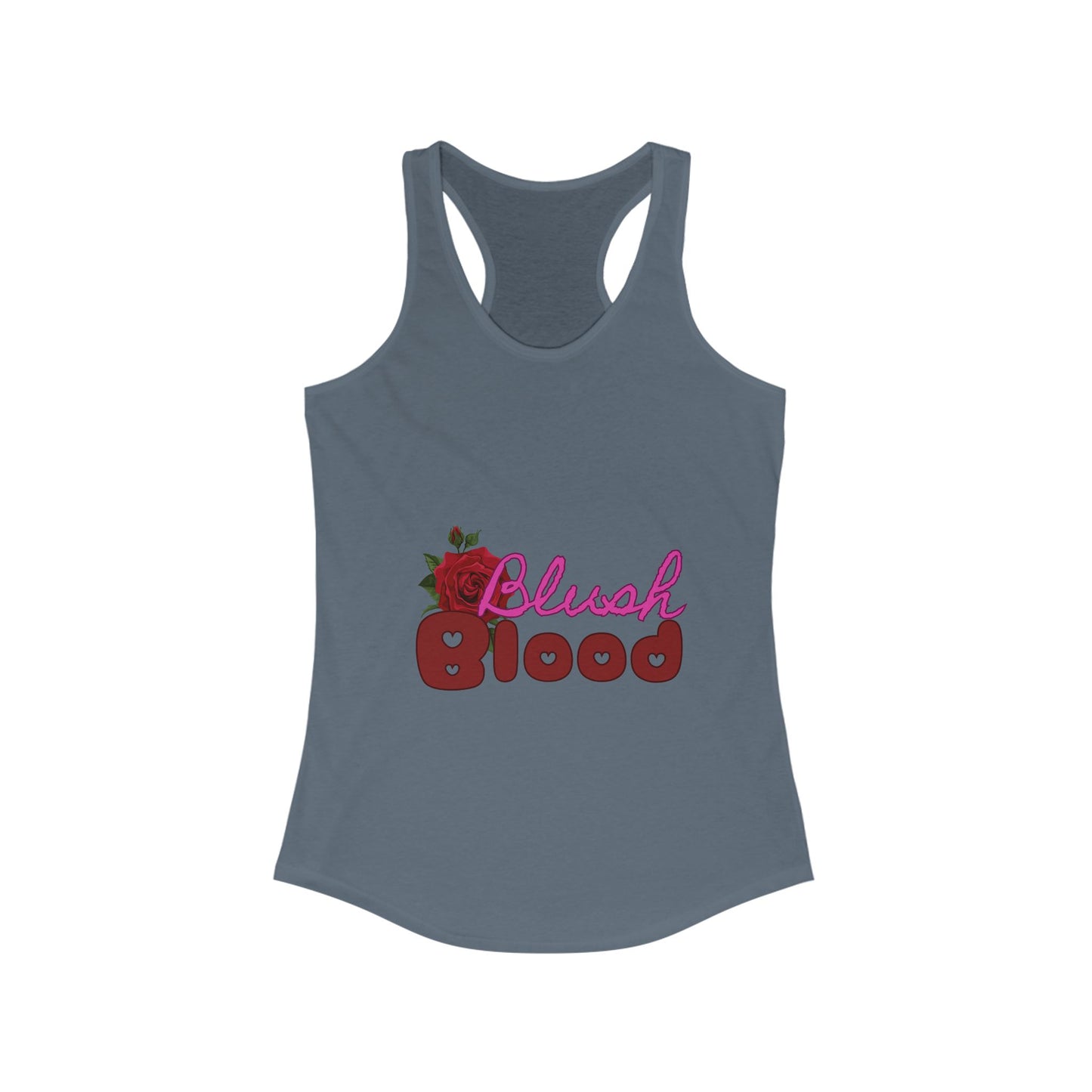 Blush Blood Racerback Tank Top
