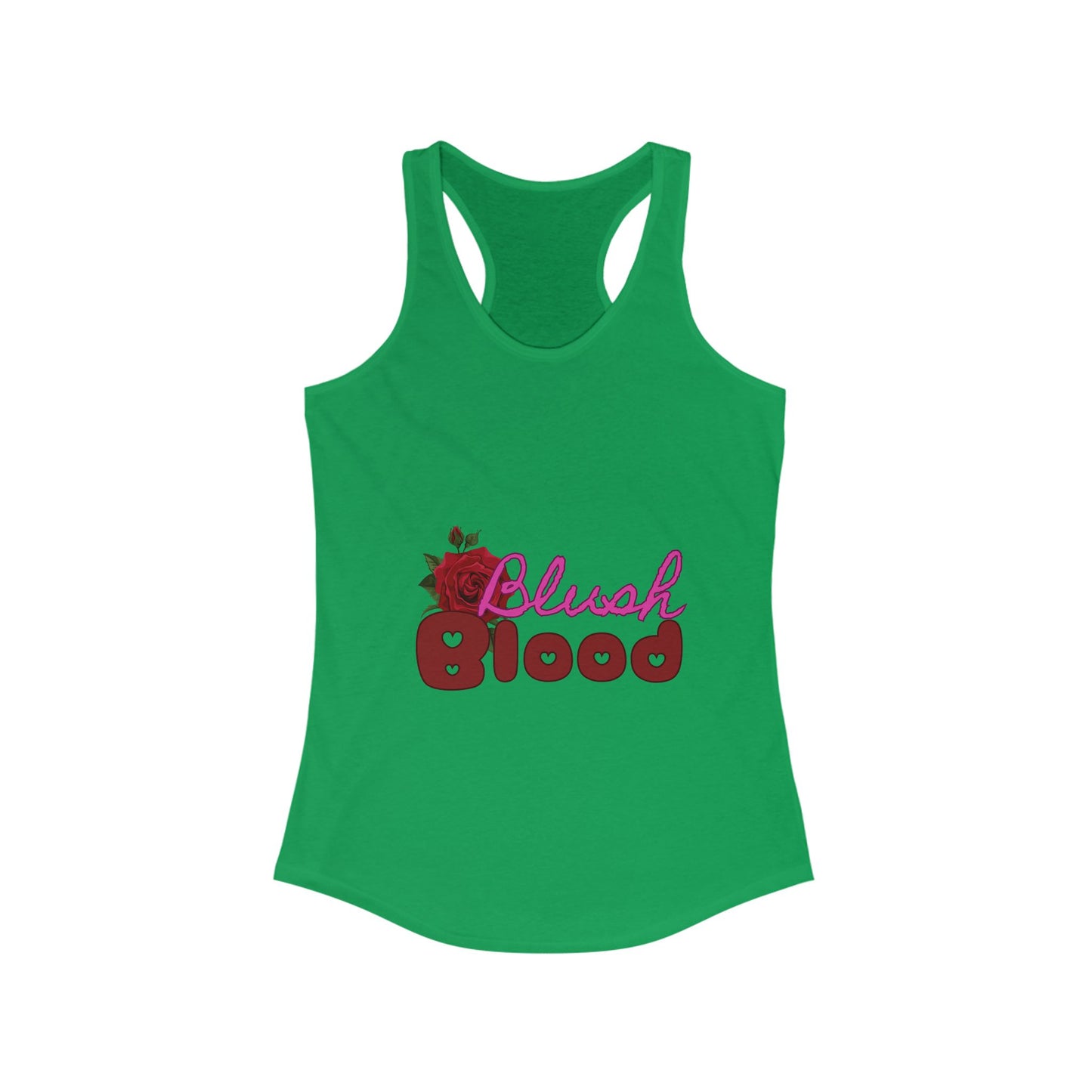 Blush Blood Racerback Tank Top