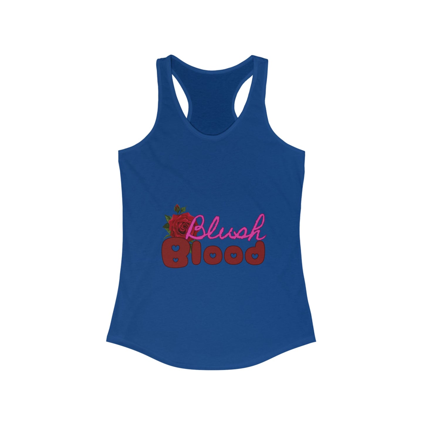 Blush Blood Racerback Tank Top