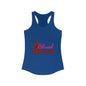 Blush Blood Racerback Tank Top