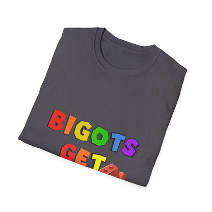 Bigots Get Bricked Graphic T-Shirt