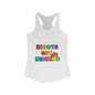 Bigots Get Bricked Racerback Tank