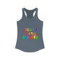 Bigots Get Bricked Racerback Tank