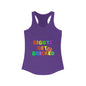 Bigots Get Bricked Racerback Tank