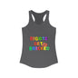 Bigots Get Bricked Racerback Tank