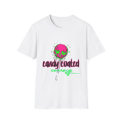 Candy Coated Skull Graphic T-Shirt