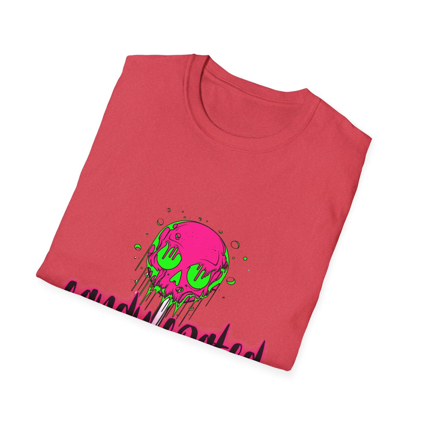 Candy Coated Skull Graphic T-Shirt