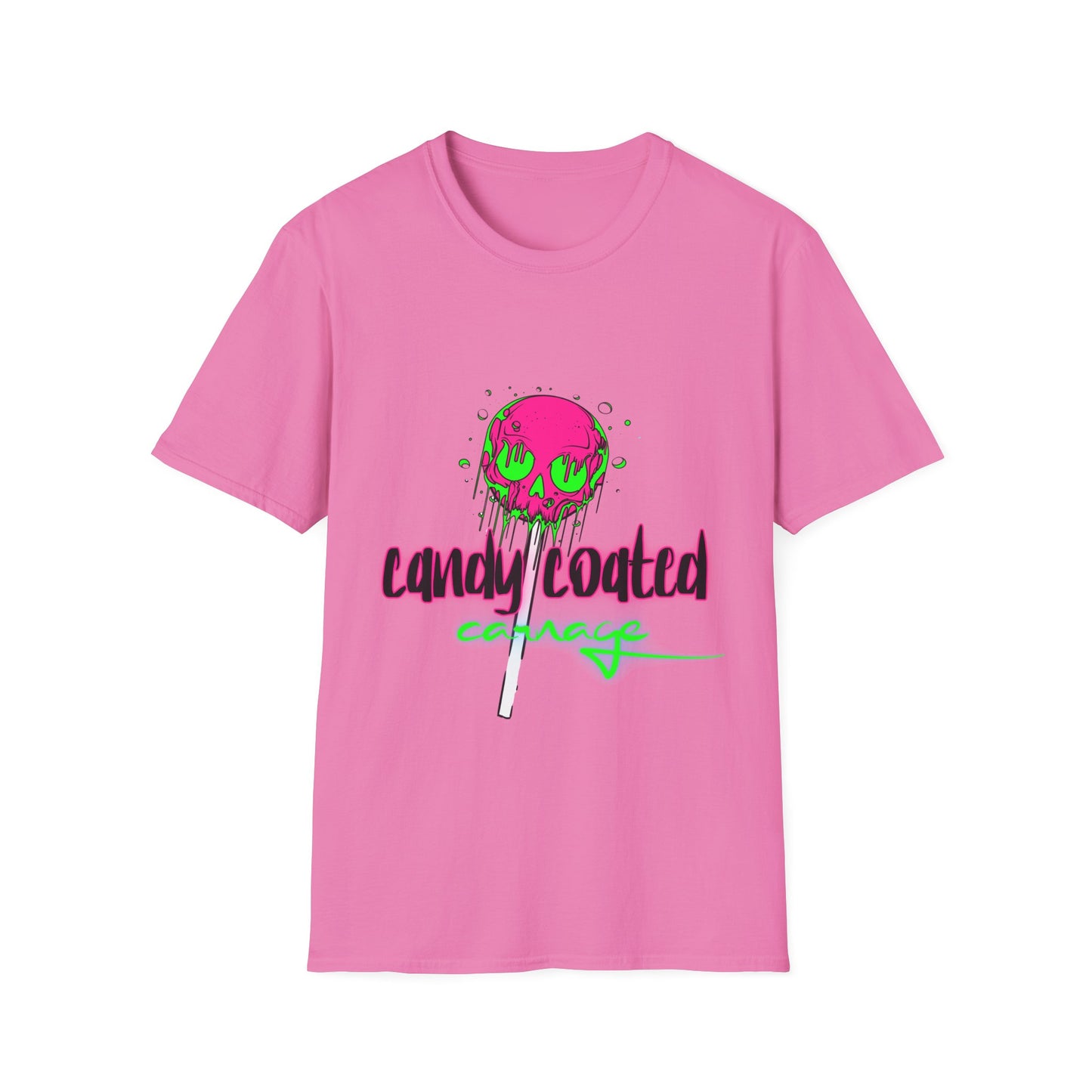 Candy Coated Skull Graphic T-Shirt