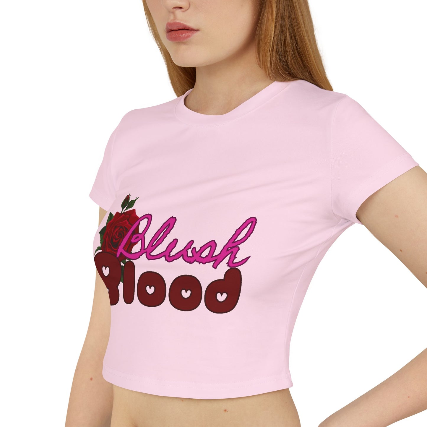 Blush and Blood Graphic Baby Tee