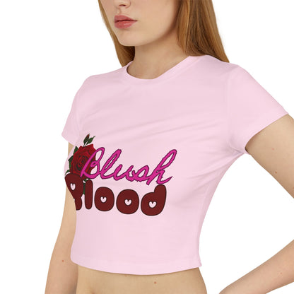 Blush and Blood Graphic Baby Tee