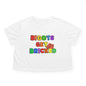 Bigots Get Bricked Women's Flowy Cropped Tee