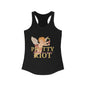 Pretty When We Riot Women's Racerback Tank