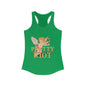 Pretty When We Riot Women's Racerback Tank