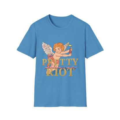 Pretty When We Riot Graphic T-Shirt