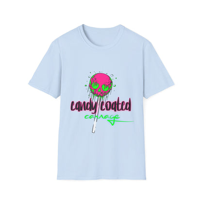 Candy Coated Skull Graphic T-Shirt
